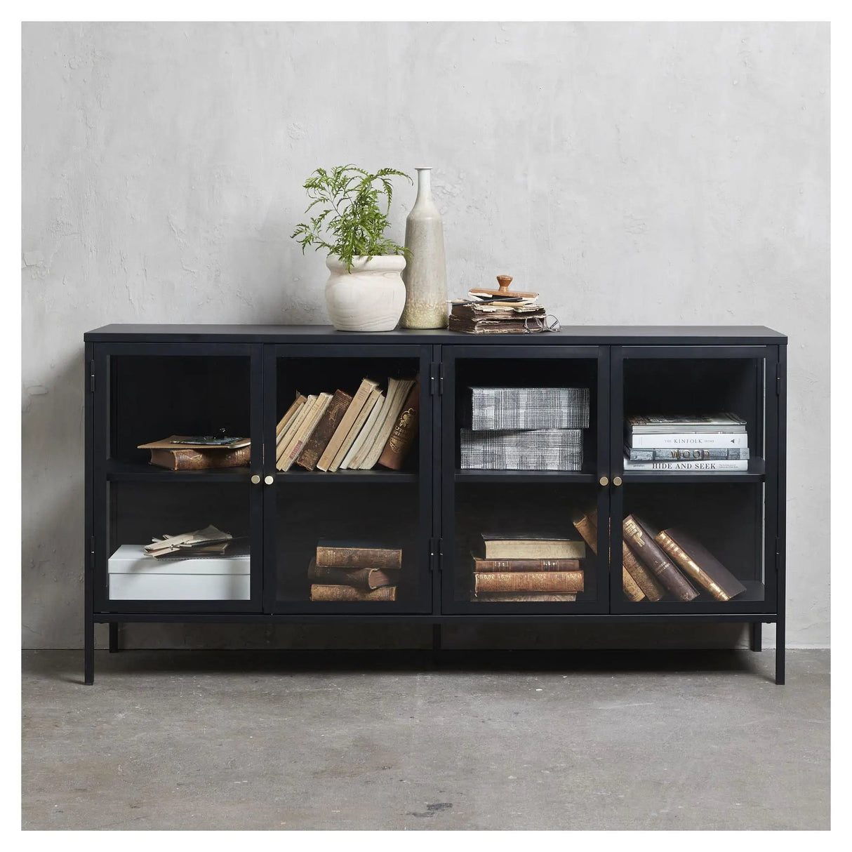 Carmel Skænk 40x170 - Sort