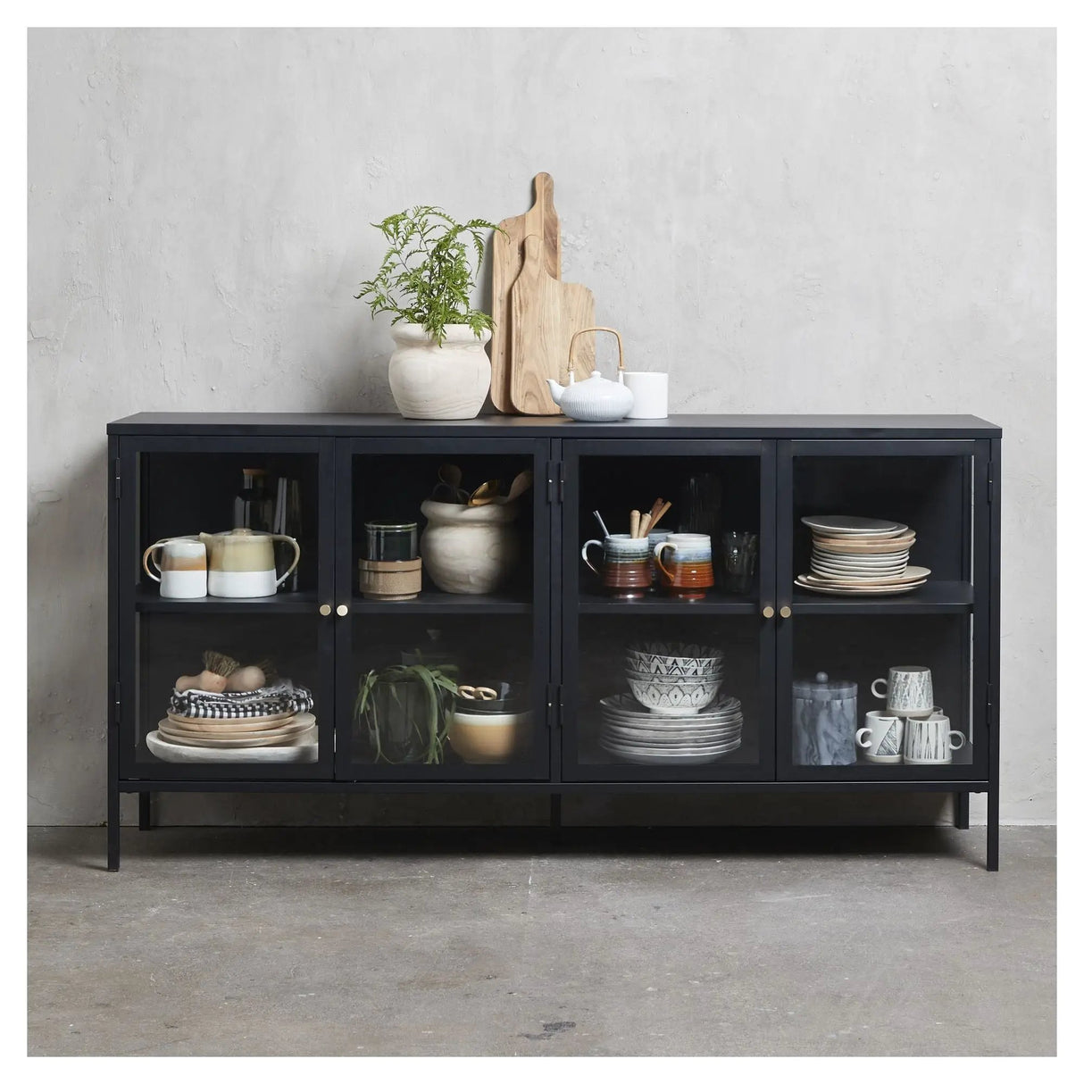 Carmel Skænk 40x170 - Sort