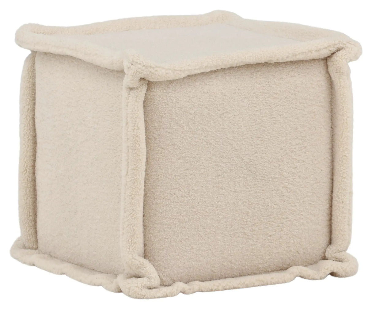 Castine Puf - Hvid - UNOLIVING.COM