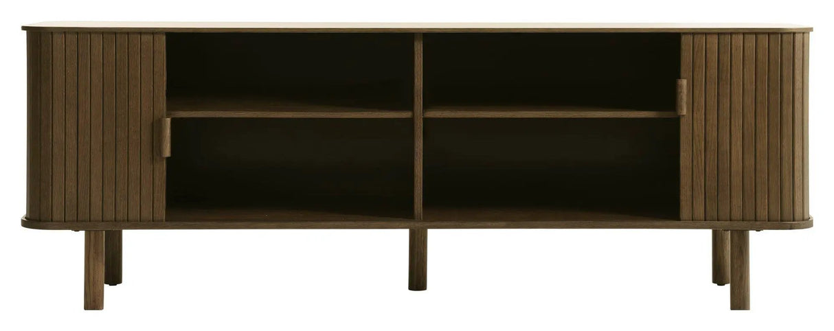 Cavo, tv - bord 160cm - mørk eg - UNOLIVING.COM
