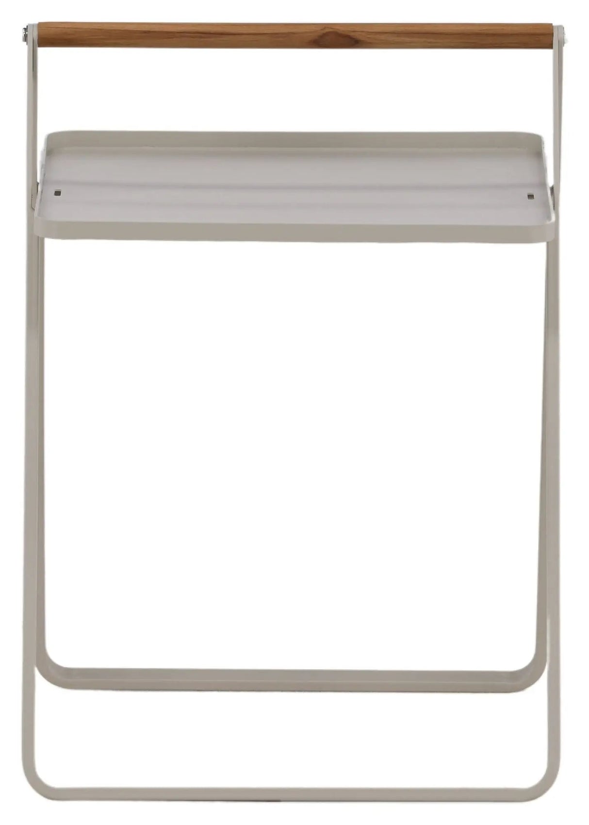 Clarin Sidebord, Beige stål, 40x45x50
