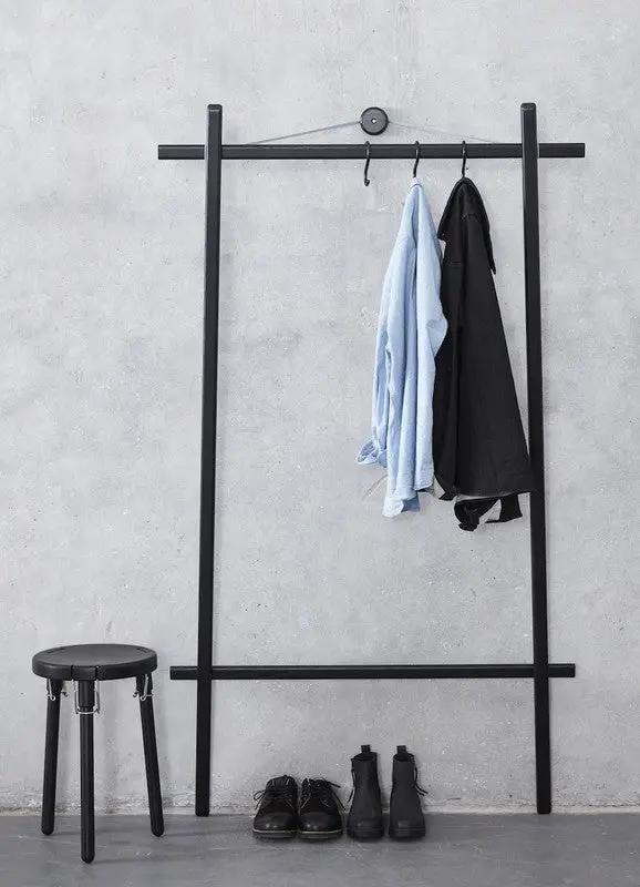 Clothes rack tøjstativ, Sort