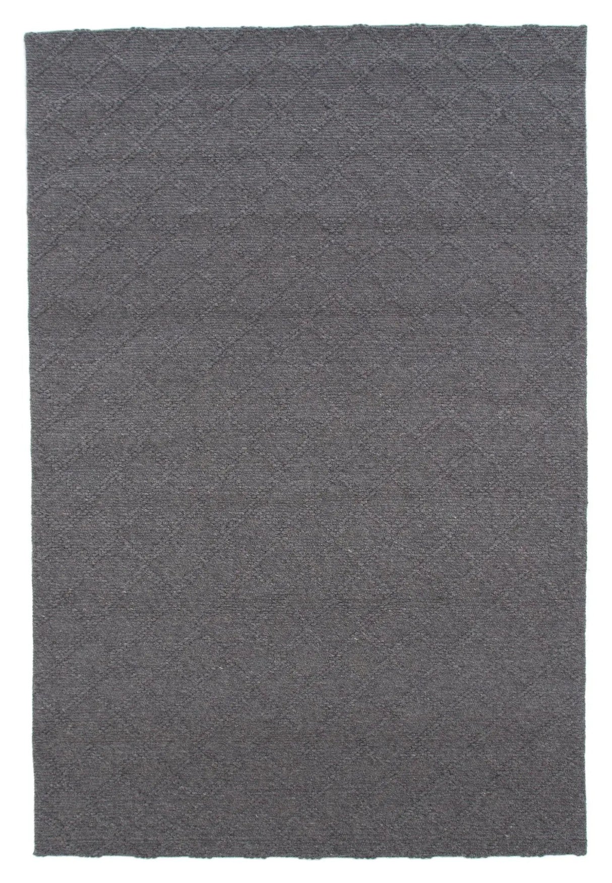 Cloudy uldmix tæppe, 200x300, Grå - UNOLIVING.COM