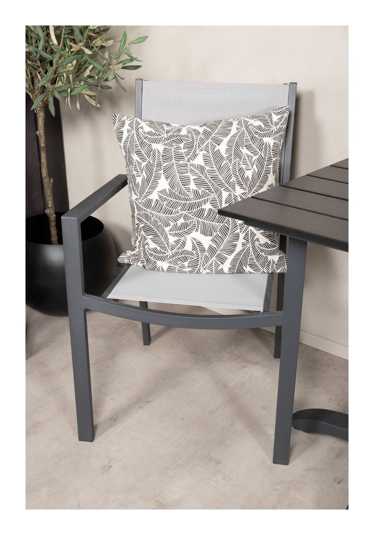 Colorado Cafésæt, sort/grå - UNOLIVING.COM