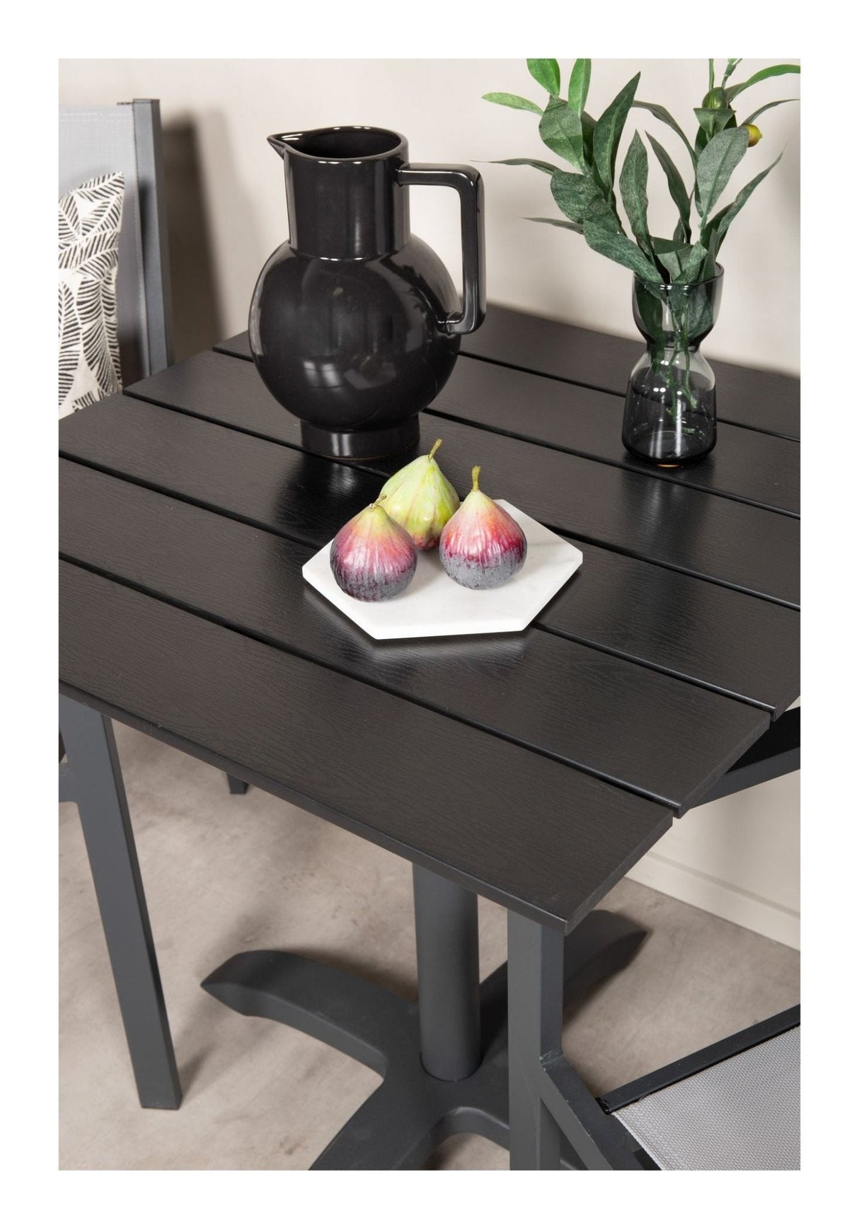 Colorado Cafésæt, sort/grå - UNOLIVING.COM