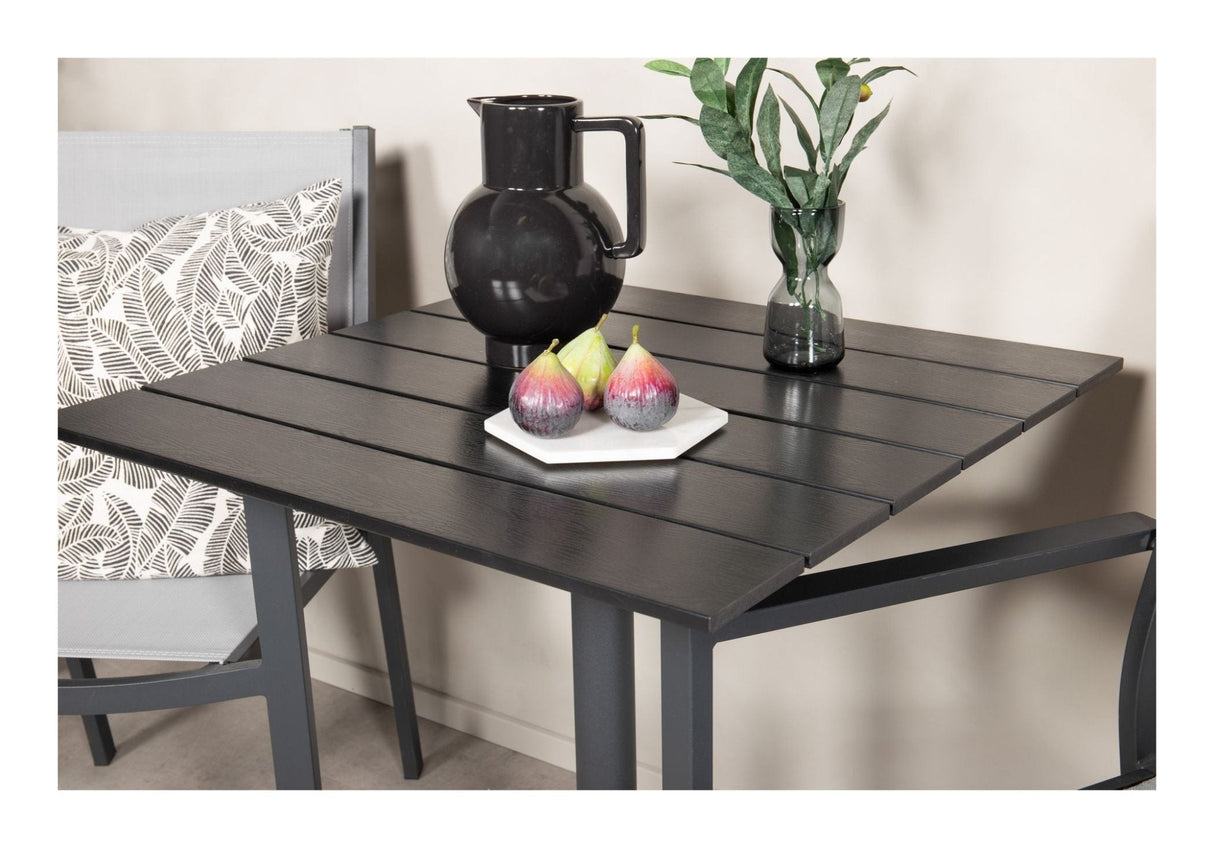 Colorado Cafésæt, sort/grå - UNOLIVING.COM