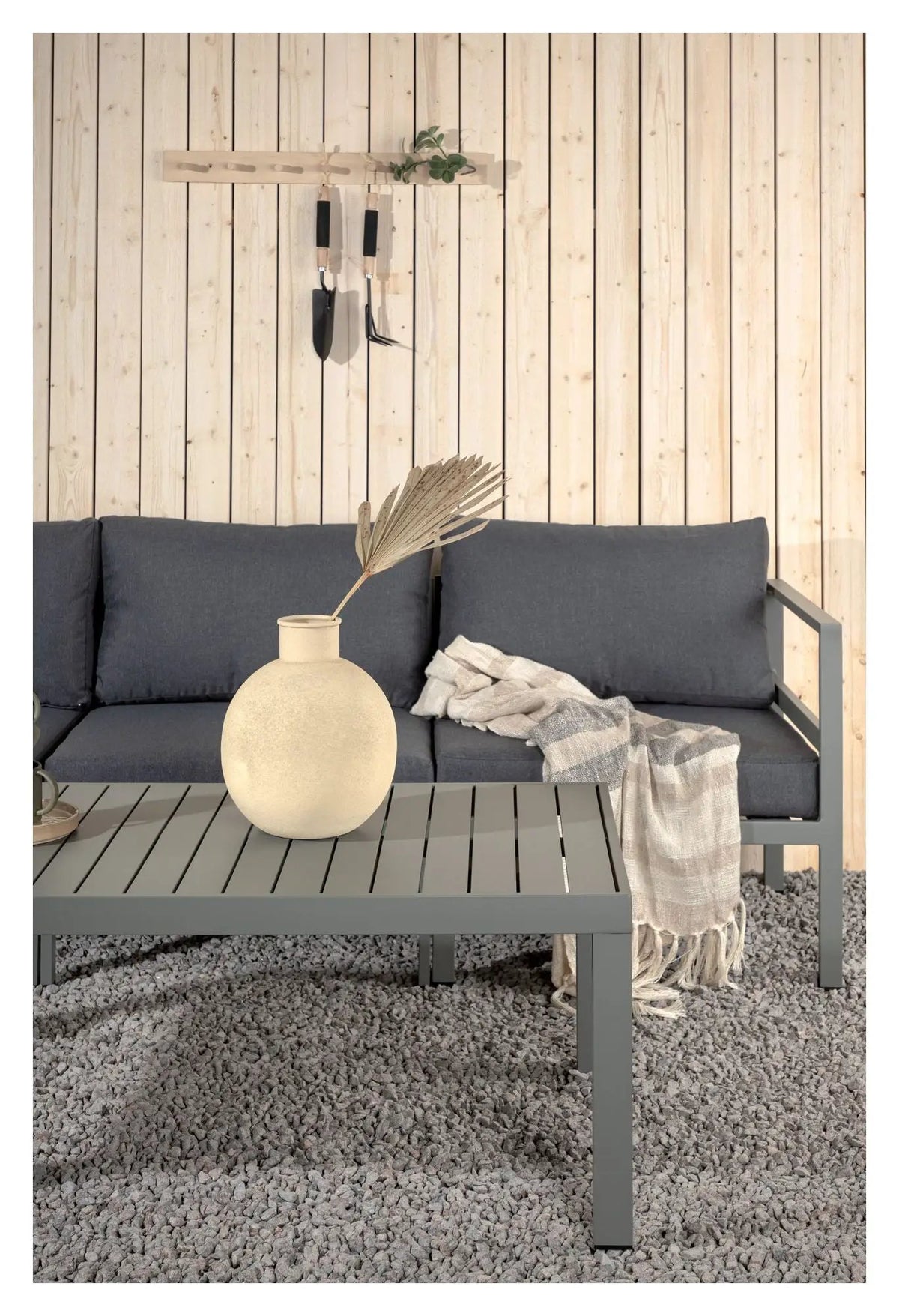 Copacabana Loungebord - Khaki