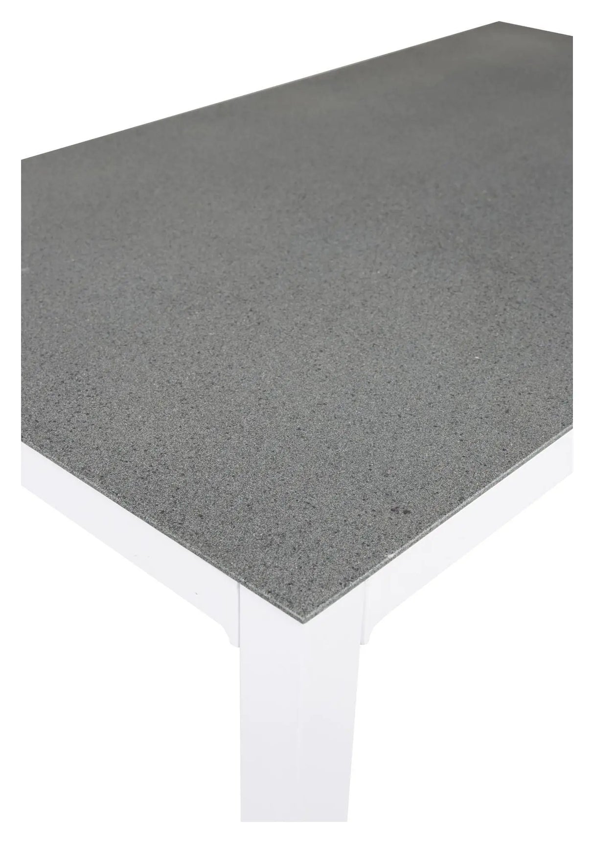 Copacabana Lyx, bord, Hvid Alu/Sprayglas