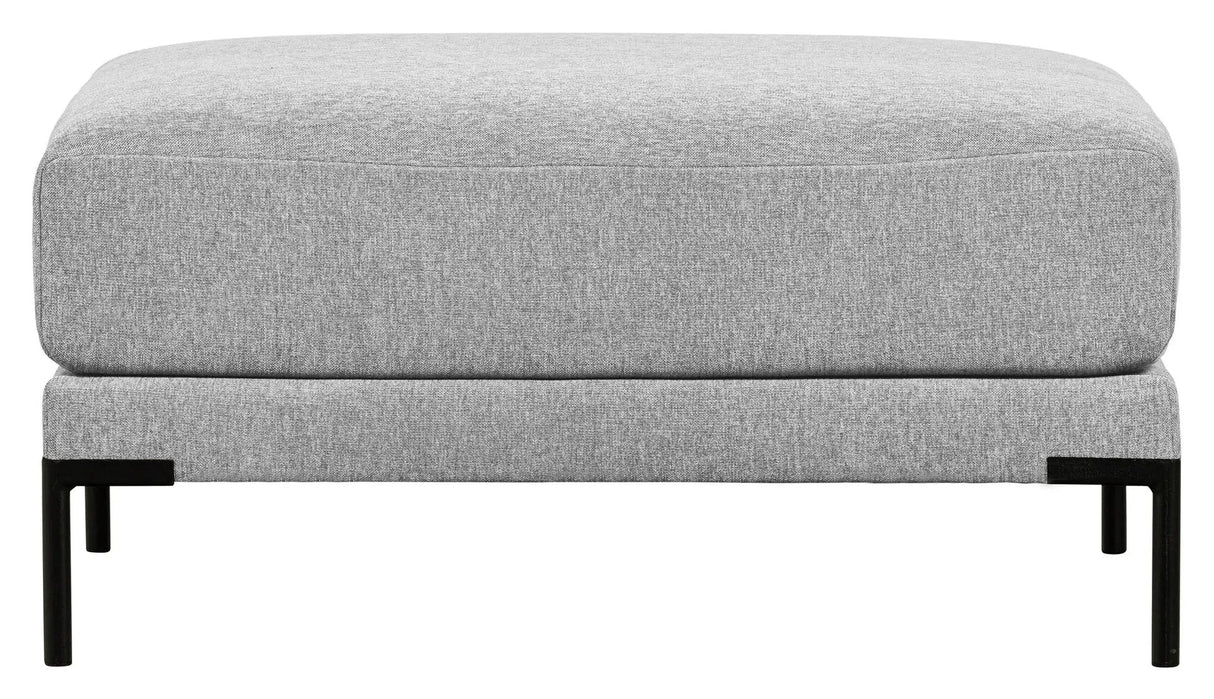 Couple Puf 50x100 - Lysegrå - UNOLIVING.COM