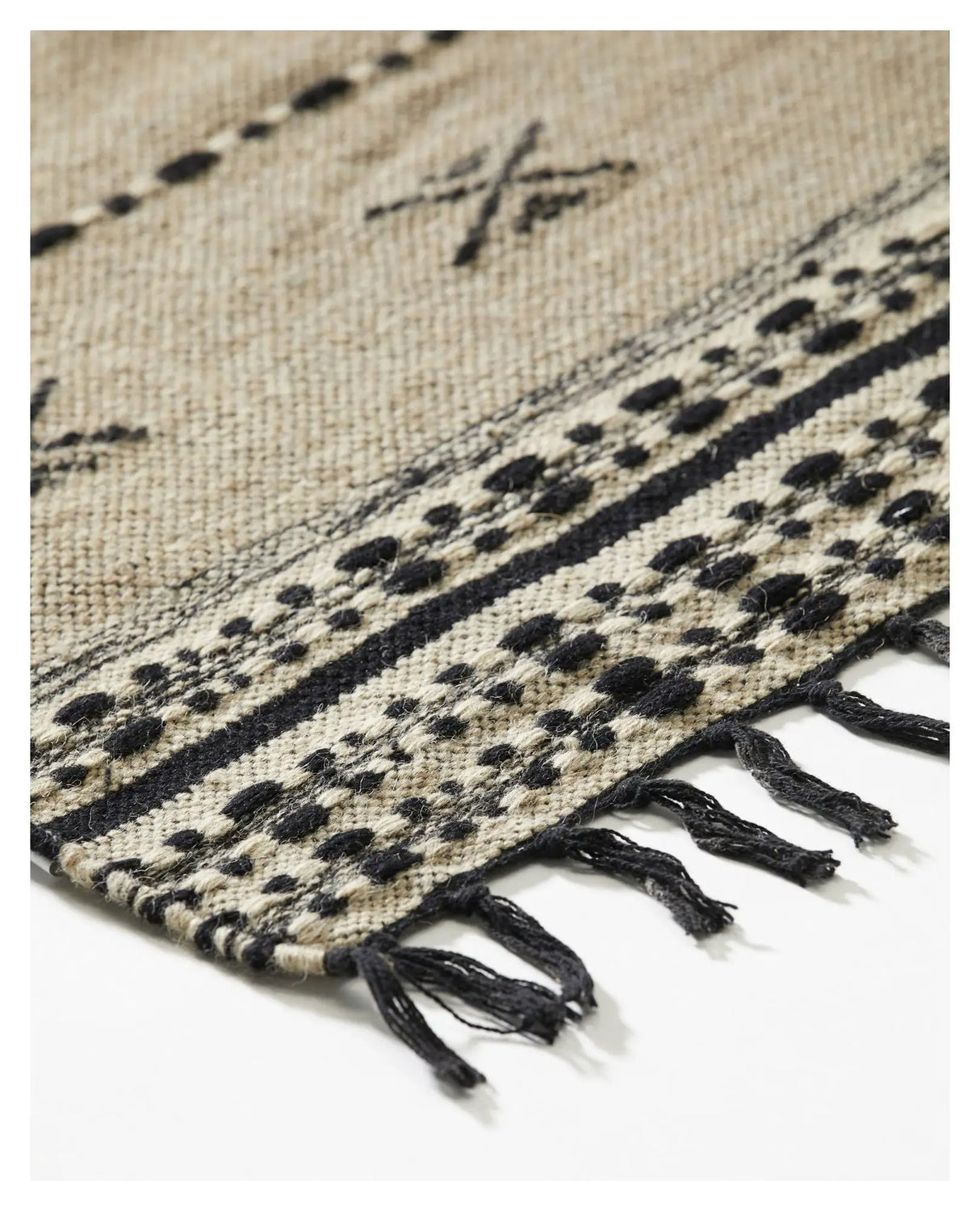 Cros Tæppe 300x90 - Sand - UNOLIVING.COM