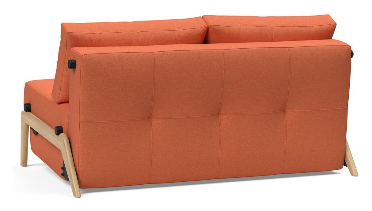 Cubed 140 Wood Sovesofa, Argus/Rust - UNOLIVING.COM