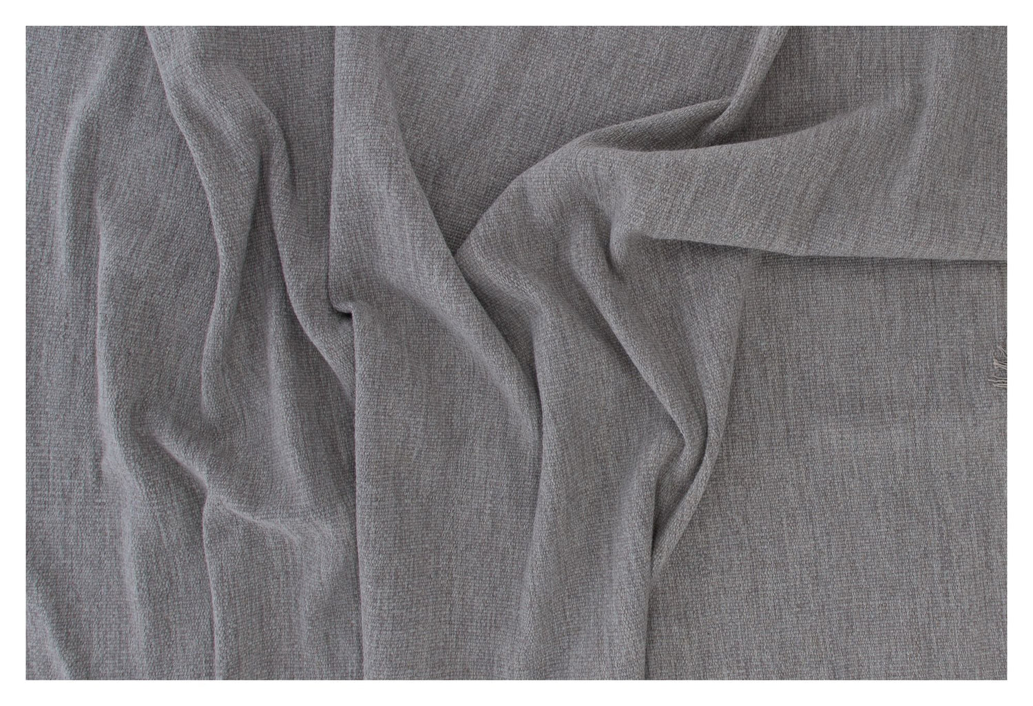 Cyrus uldmix tæppe, 200x300, Grå - UNOLIVING.COM