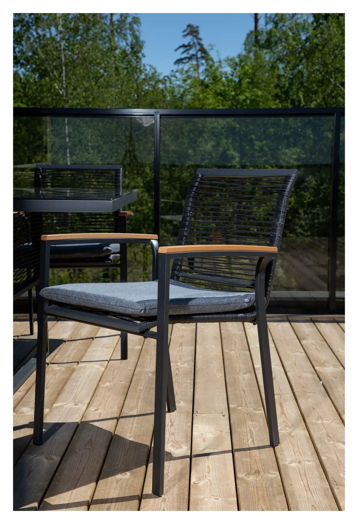 Dallas Havestol, Sort - UNOLIVING.COM