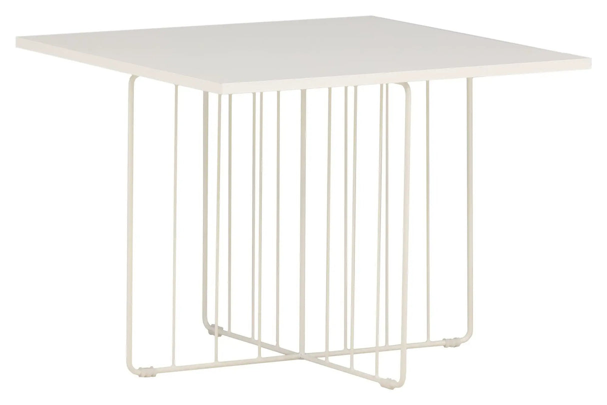 Dayton Sofabord 40x40 - Hvid - UNOLIVING.COM