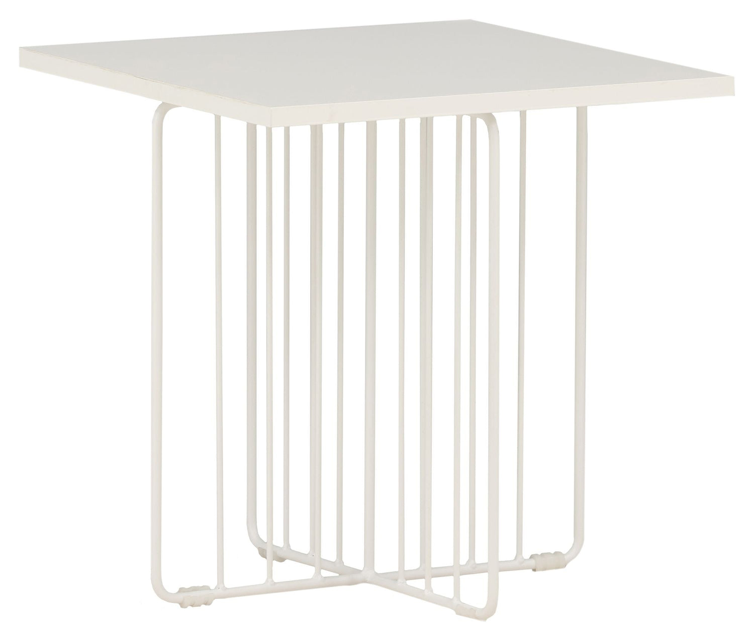 Dayton Sofabord 60x60 - Hvid - UNOLIVING.COM