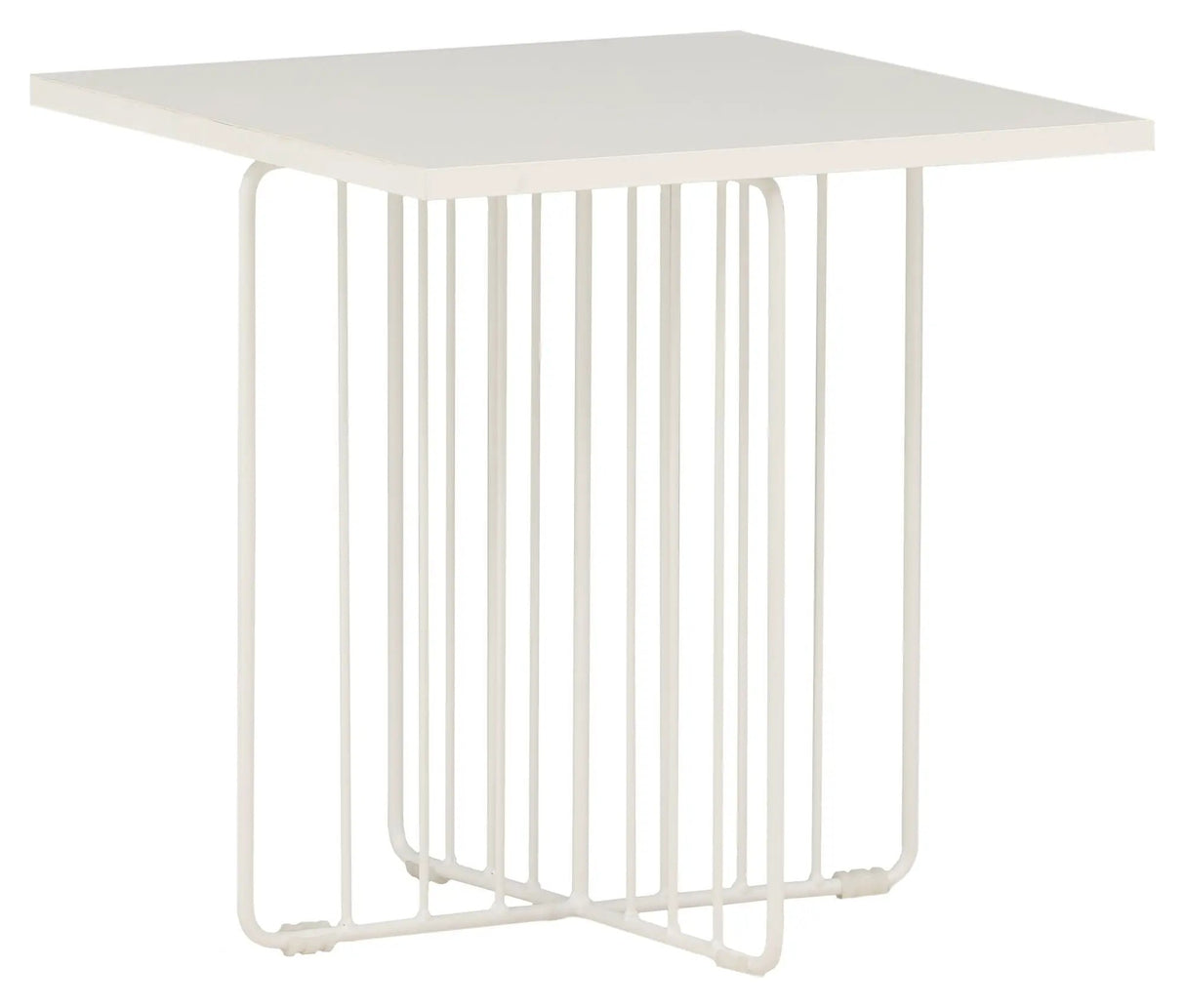 Dayton Sofabord 60x60 - Hvid - UNOLIVING.COM