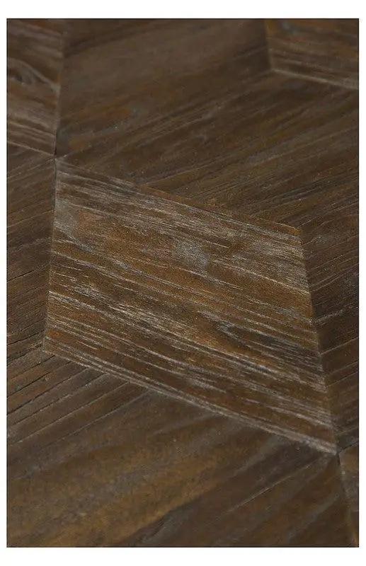 Diamond Spisebord Genbrugs Elmetræ, 220x100 - UNOLIVING.COM
