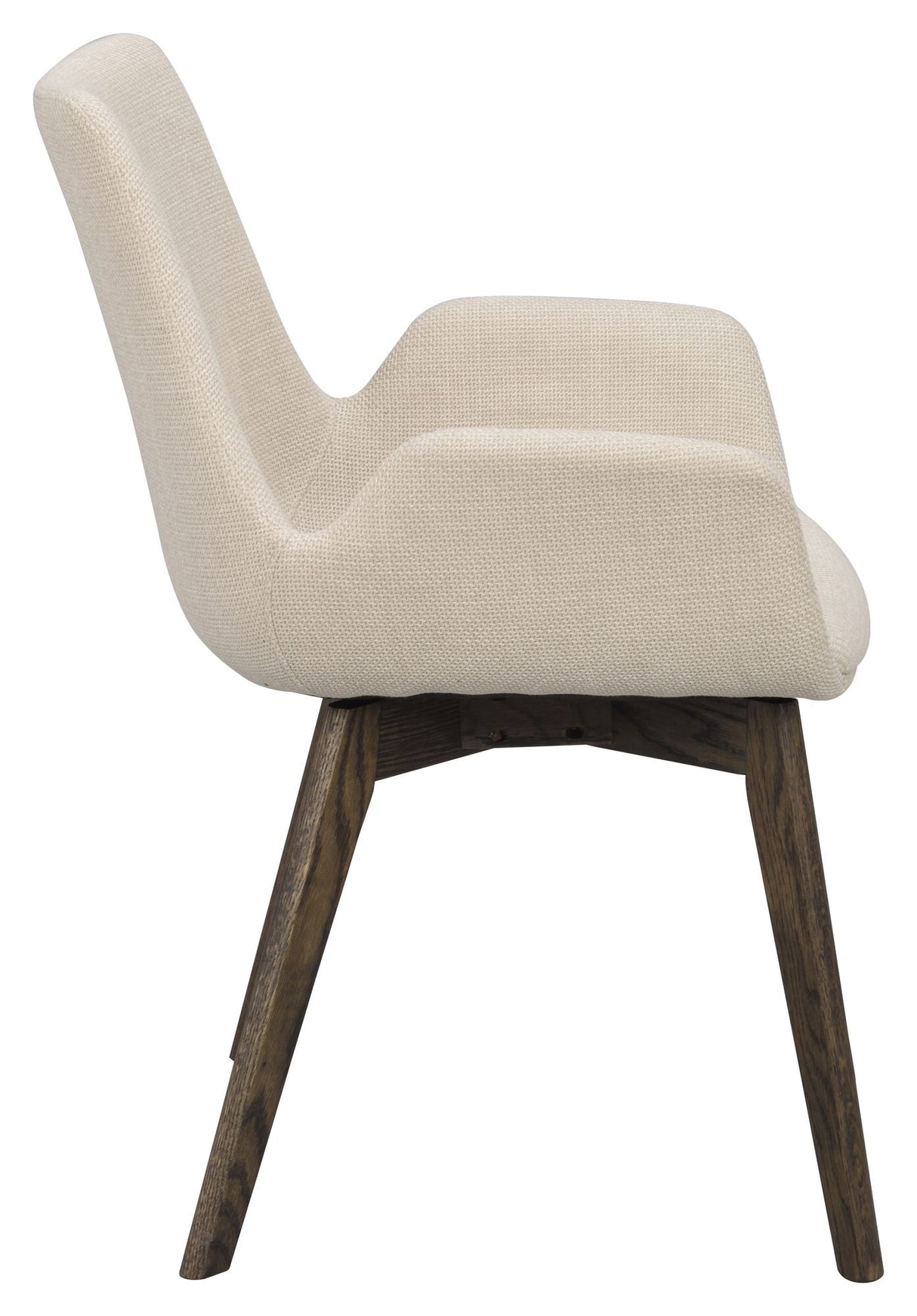 Drimsdale Spisebordsstol - Beige/Brun - UNOLIVING.COM
