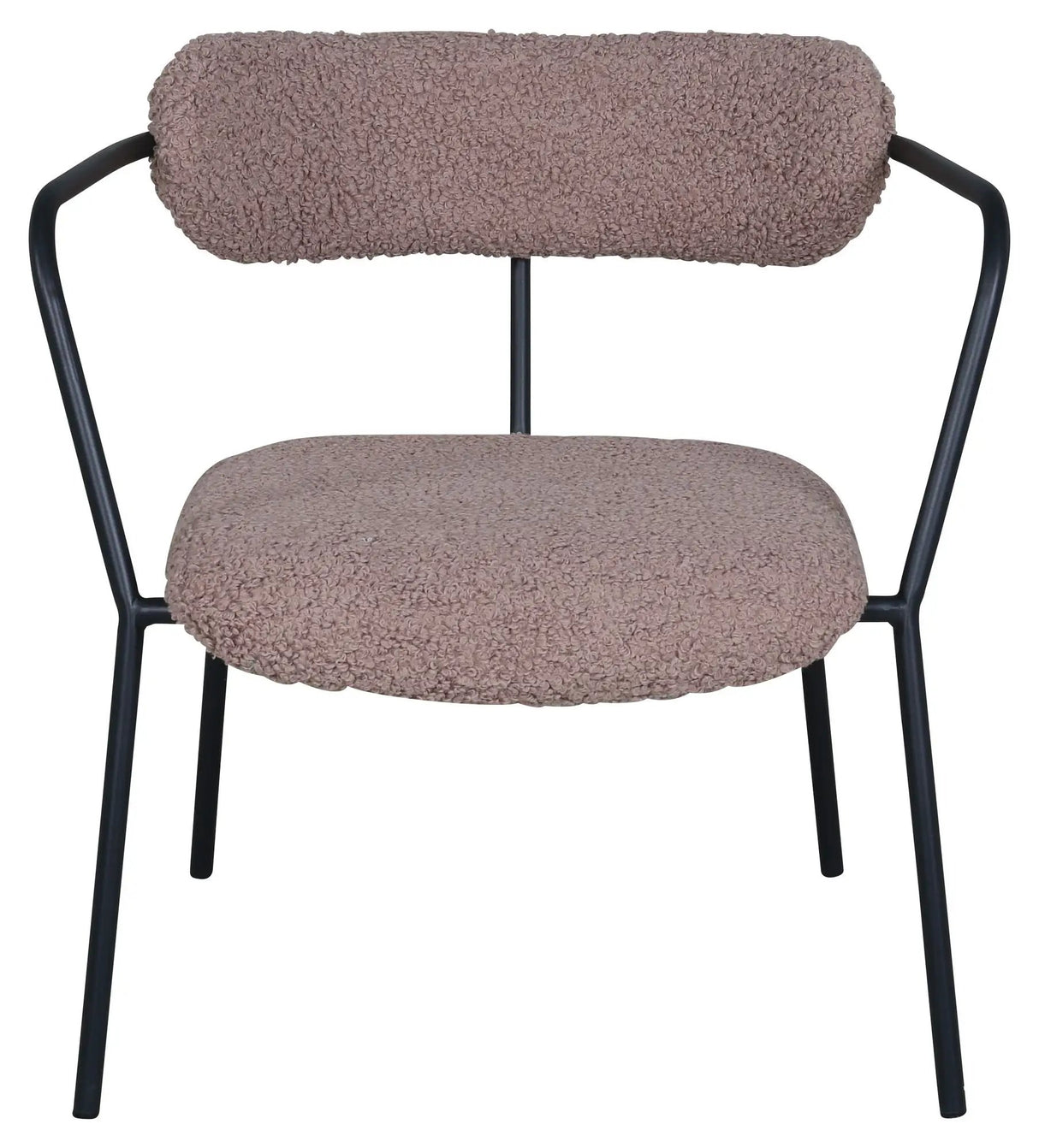 Duffy Loungestol, Beige Teddy - UNOLIVING.COM