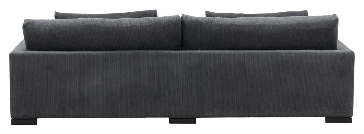Durham 3 - pers sofa - Mørkegrå - UNOLIVING.COM