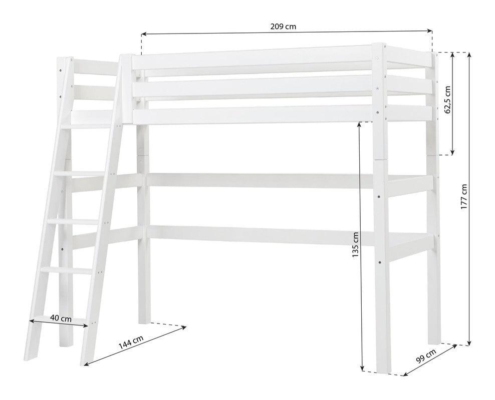 ECO Luxury Højseng m. stige 90x200 - Unoliving.com