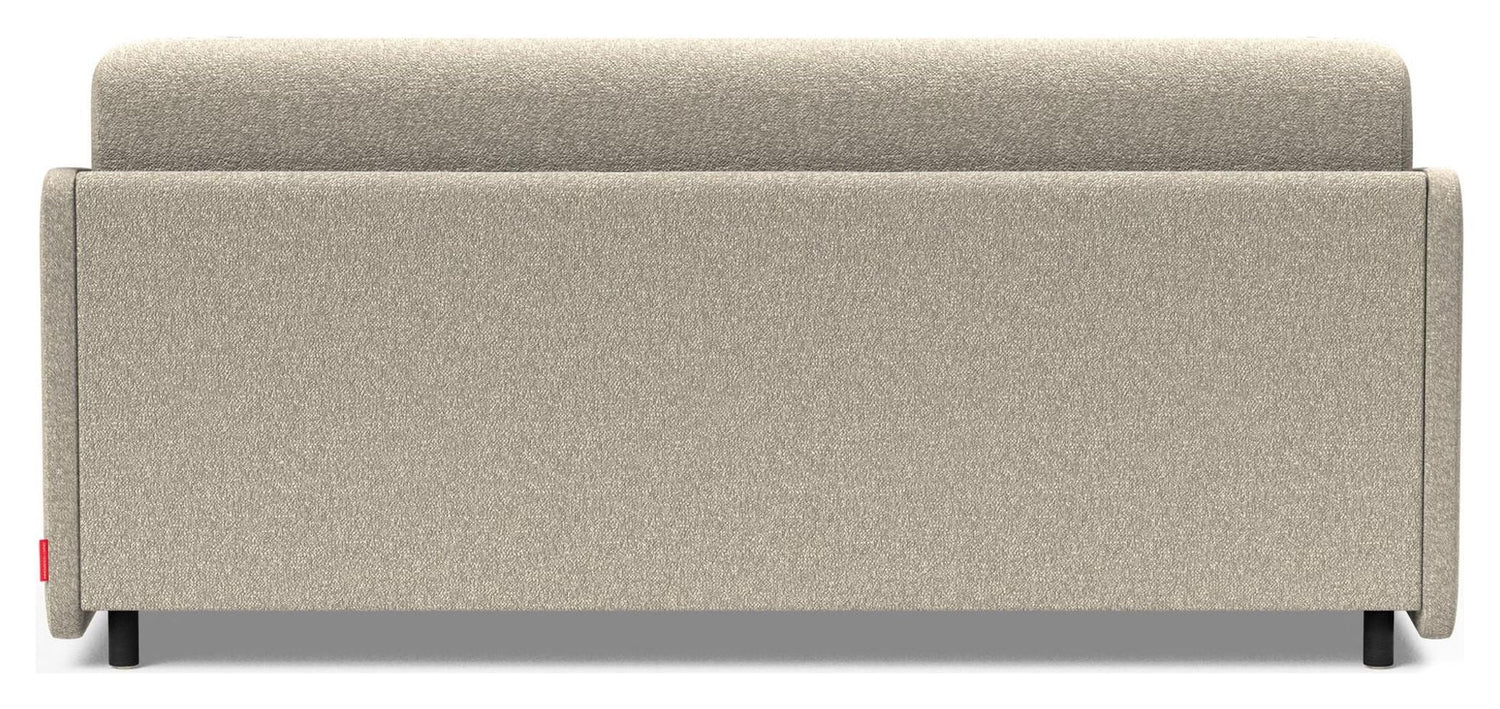 Eivor 140 Sovesofa, Springmadras, Bouclé/Beige - Unoliving.com