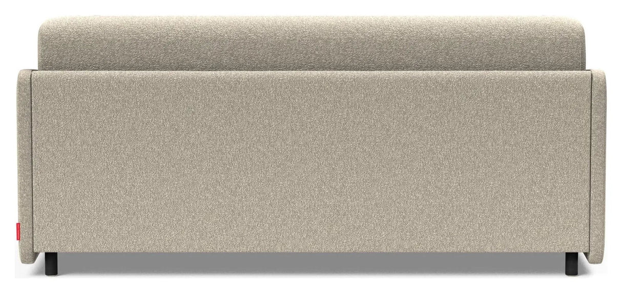 Eivor 140 Sovesofa, Springmadras, Bouclé/Beige - Unoliving.com