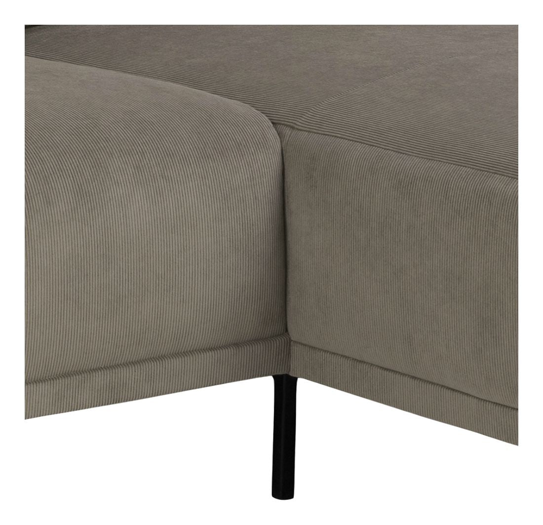 Emerson Sofa m. chaiselong højrevendt, Beige - Unoliving.com