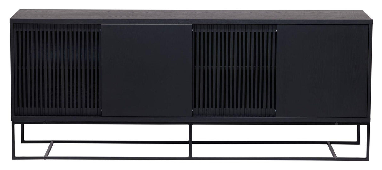 Ende Skænk, Sort egefinér, 188x45x75 - Unoliving.com