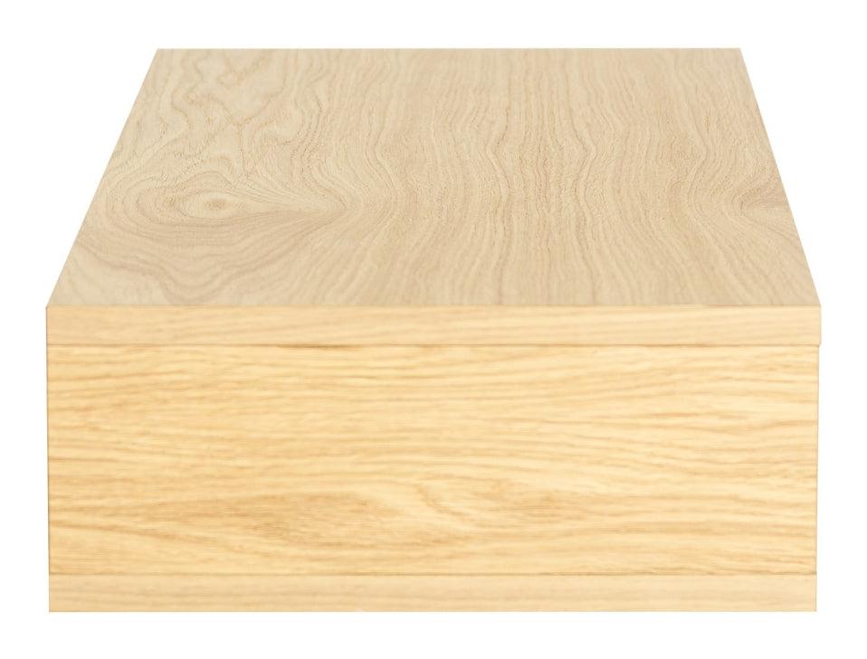 Farsta Væghængt hylde m. skuffe, egefinér, B:78cm - Unoliving.com