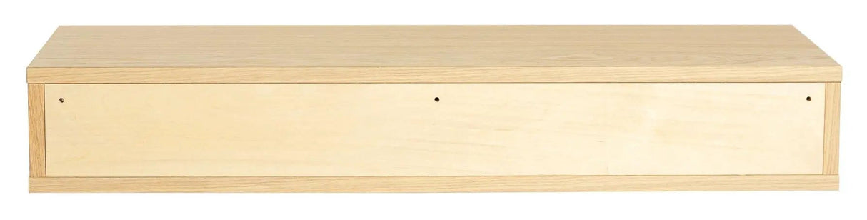 Farsta Væghængt hylde m. skuffe, egefinér, B:78cm - Unoliving.com