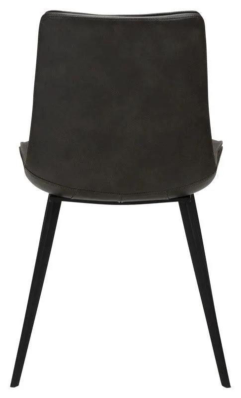 Fierce Spisebordsstol, Vintage Grå PU - Unoliving.com