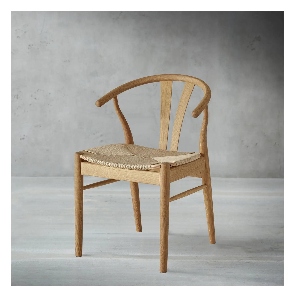 Findahl, Frida Spisebordsstol, eg/olie - Natur flet - Unoliving.com
