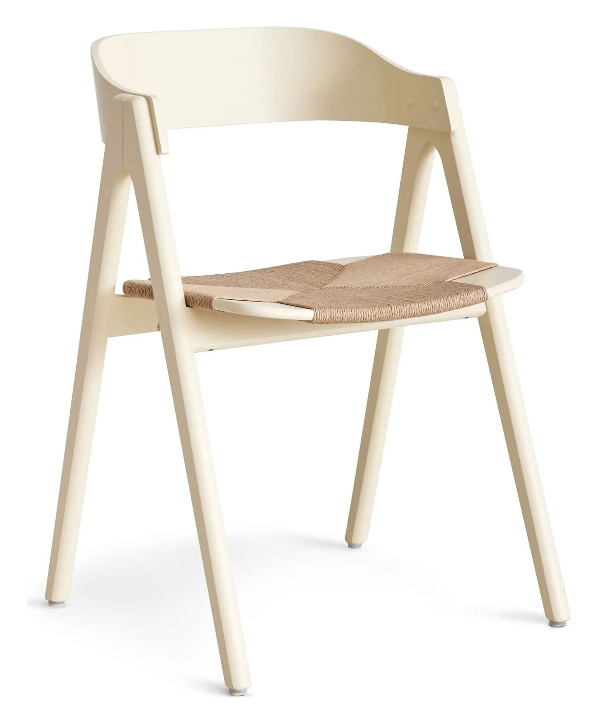Findahl, Mette Spisebordsstol, bøg/lys gul - Natur flet - Unoliving.com