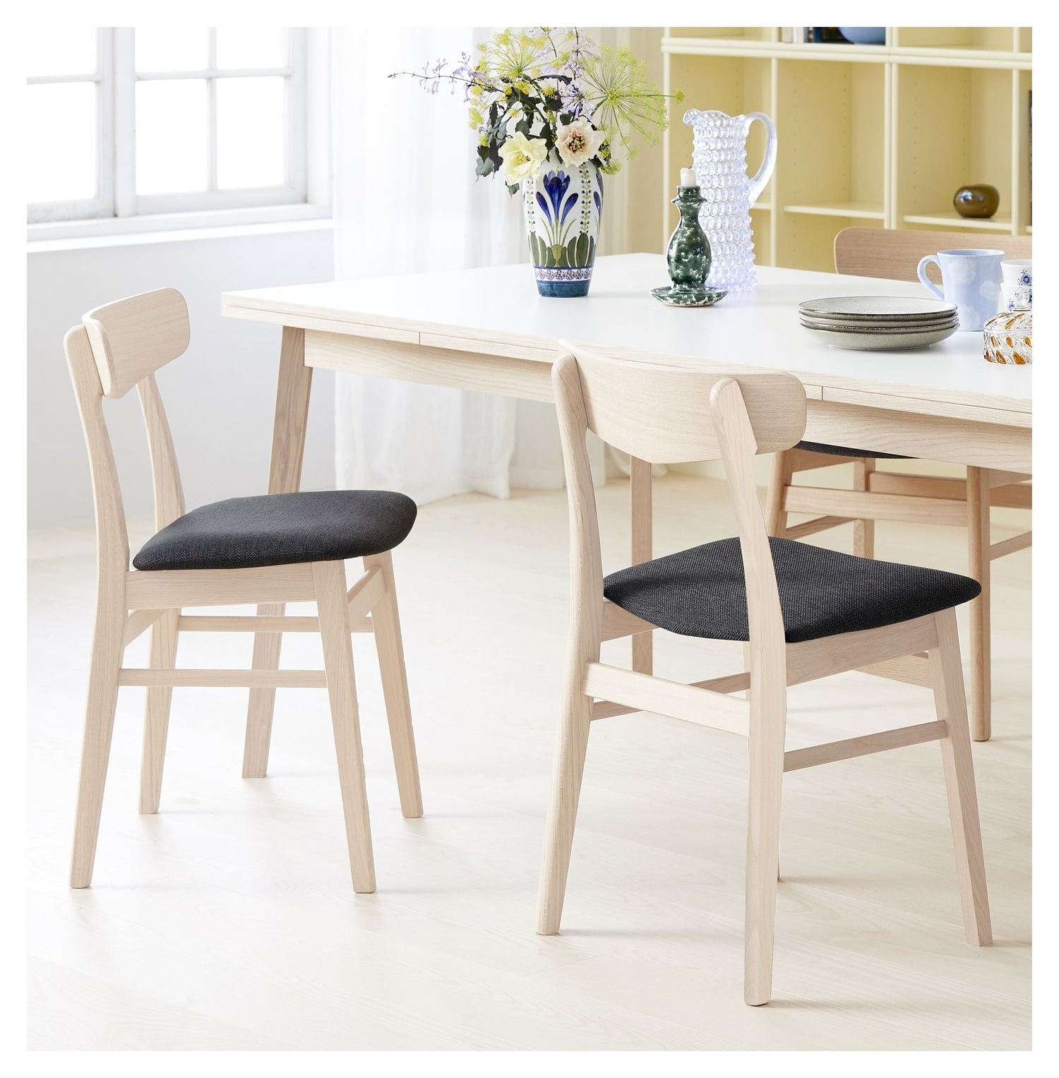 Findahl Mosbøl Spisebordsstol, Bøg/Antracit - Unoliving.com