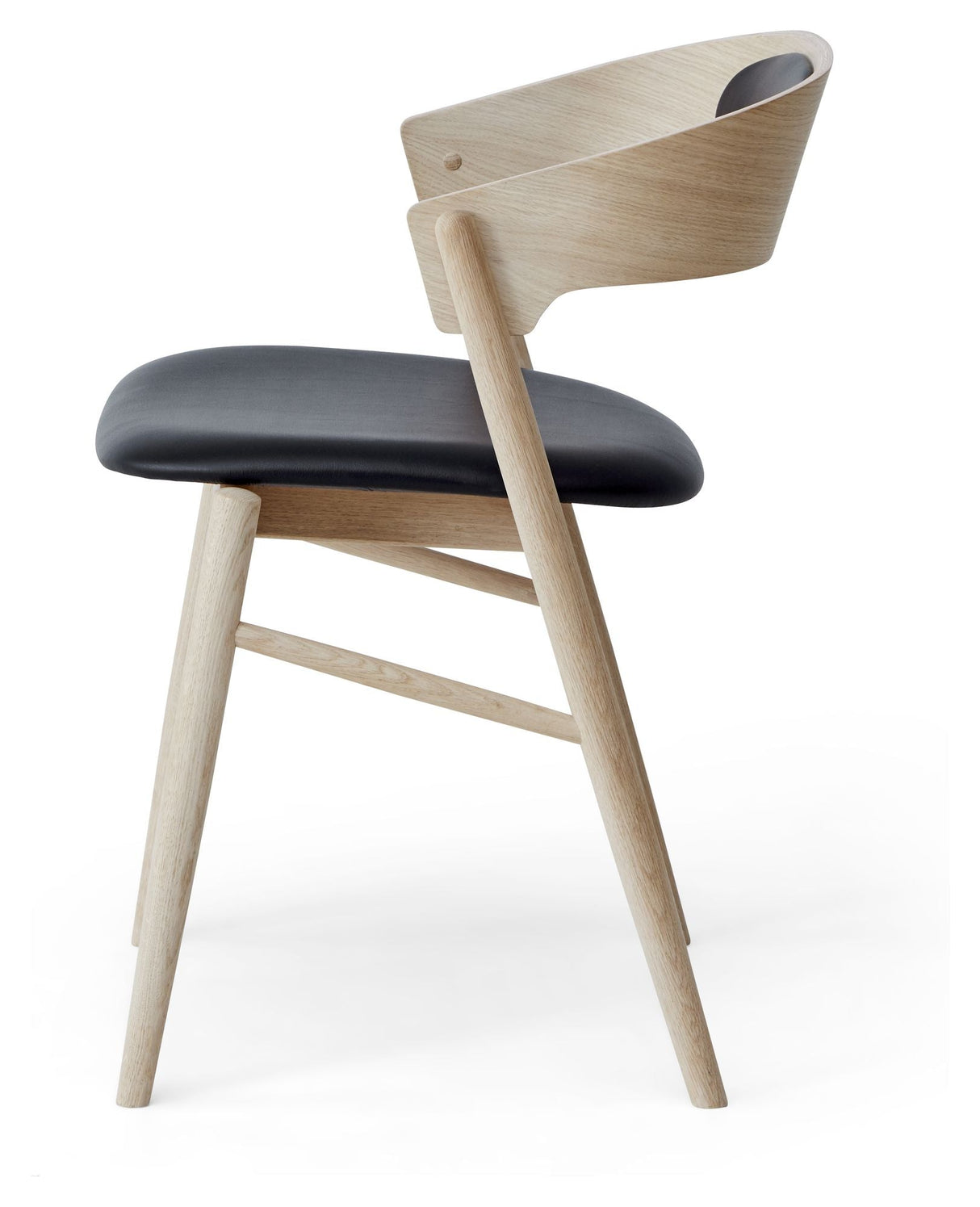 Findahl Springer Spisebordsstol, Eg/Sort - Unoliving.com