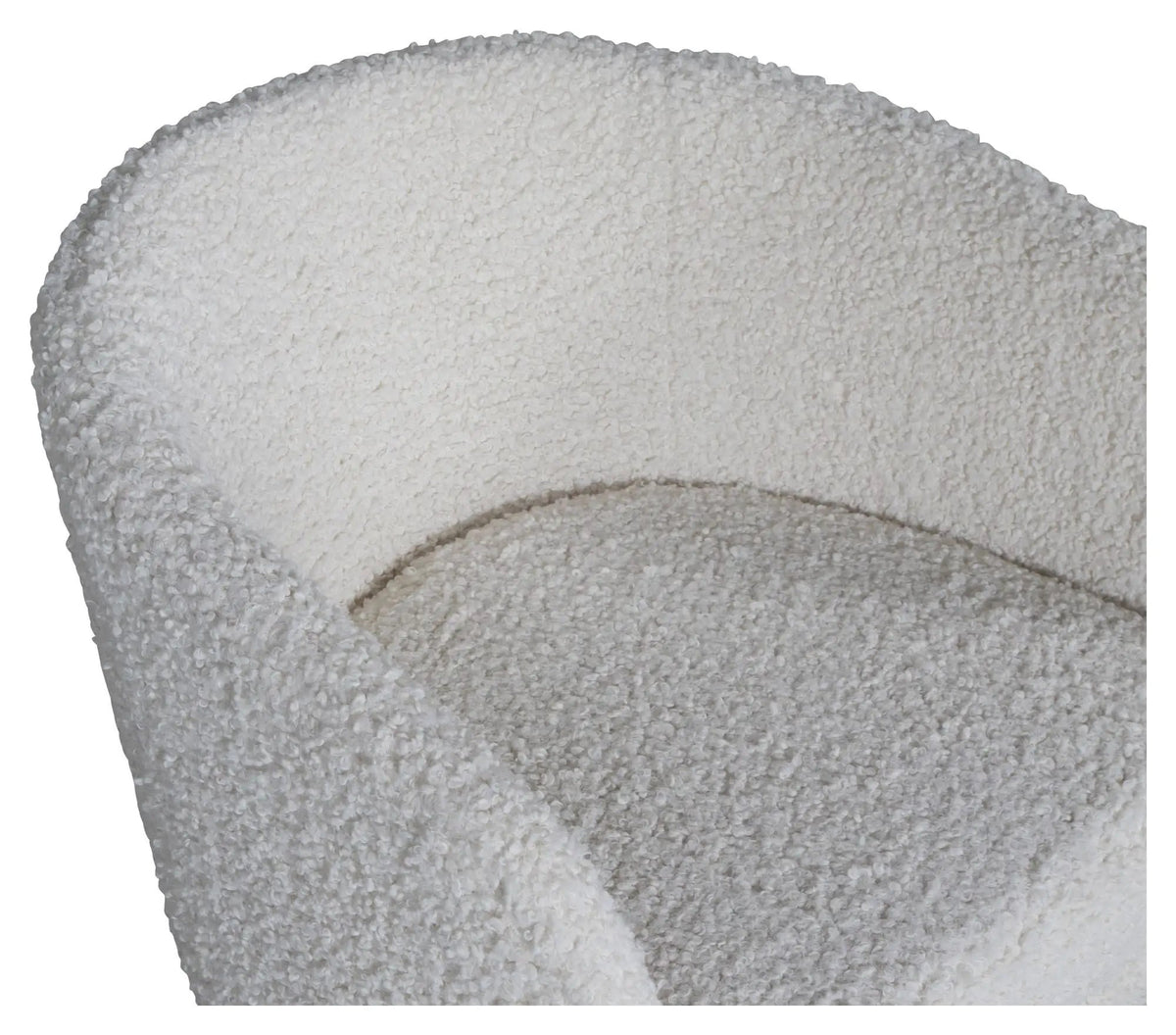 Fluffy Loungestol, Offwhite - Unoliving.com