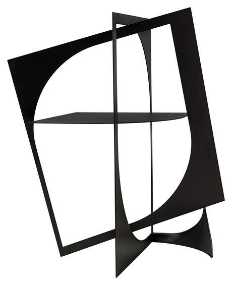 Frame Skulptur, Sort rustfrit stål - Unoliving.com