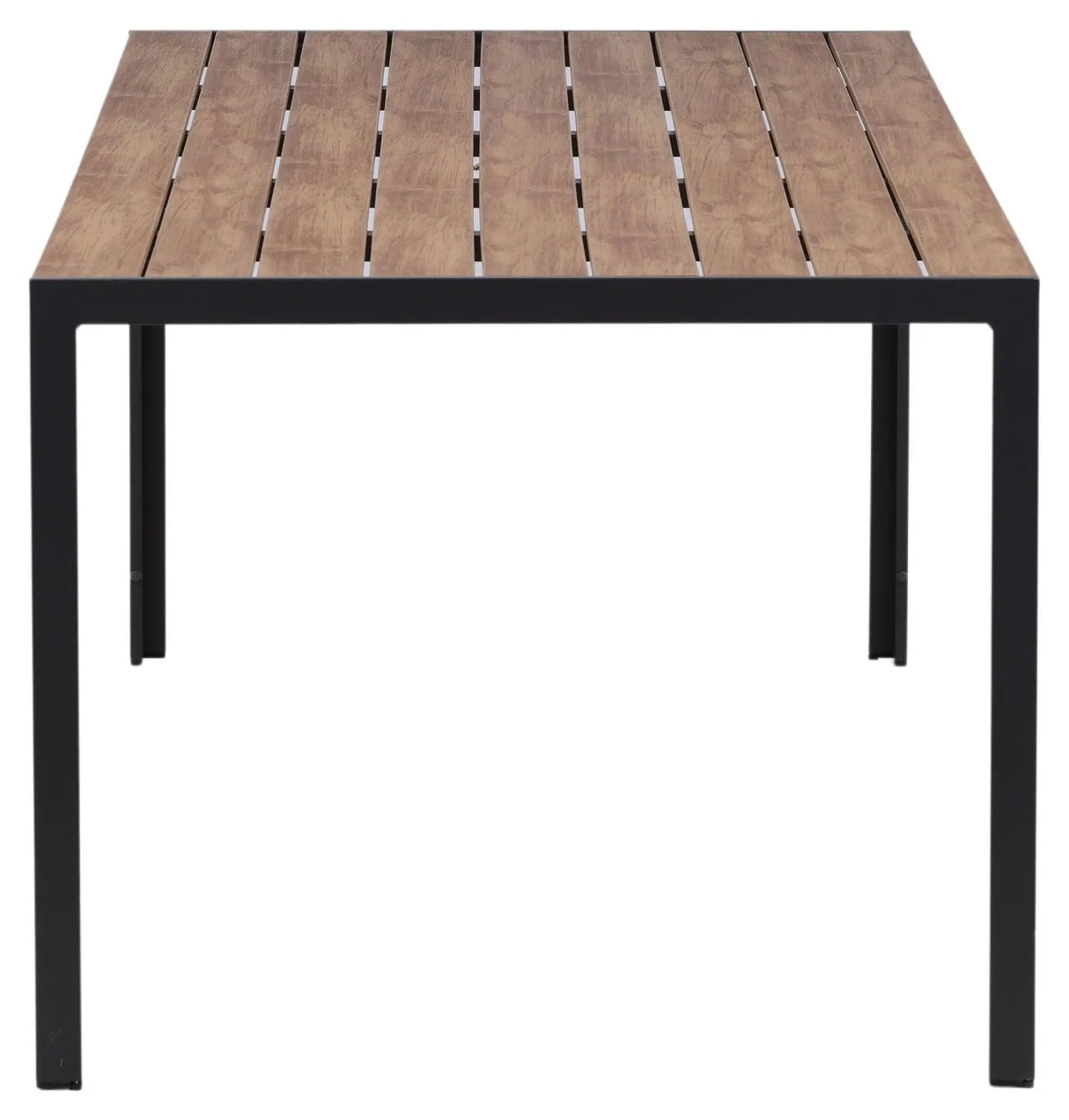 Garcia Spisebord, Sort alu, Aintwood, 90x200