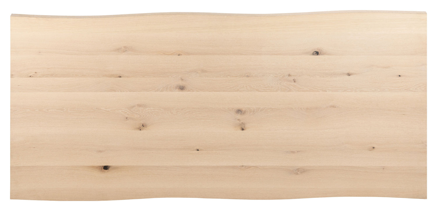 Gilleleje Spisebord, Hvidpig. Olieret vild egefiner, 220x100 - Unoliving.com