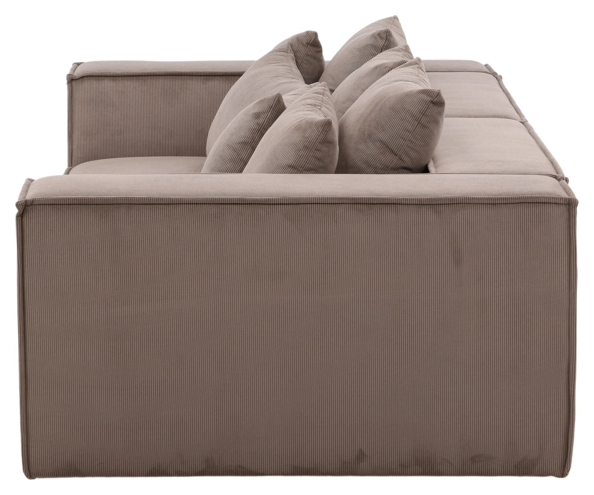 Gillholmen 3-pers sofa - Brun manchester - Unoliving.com