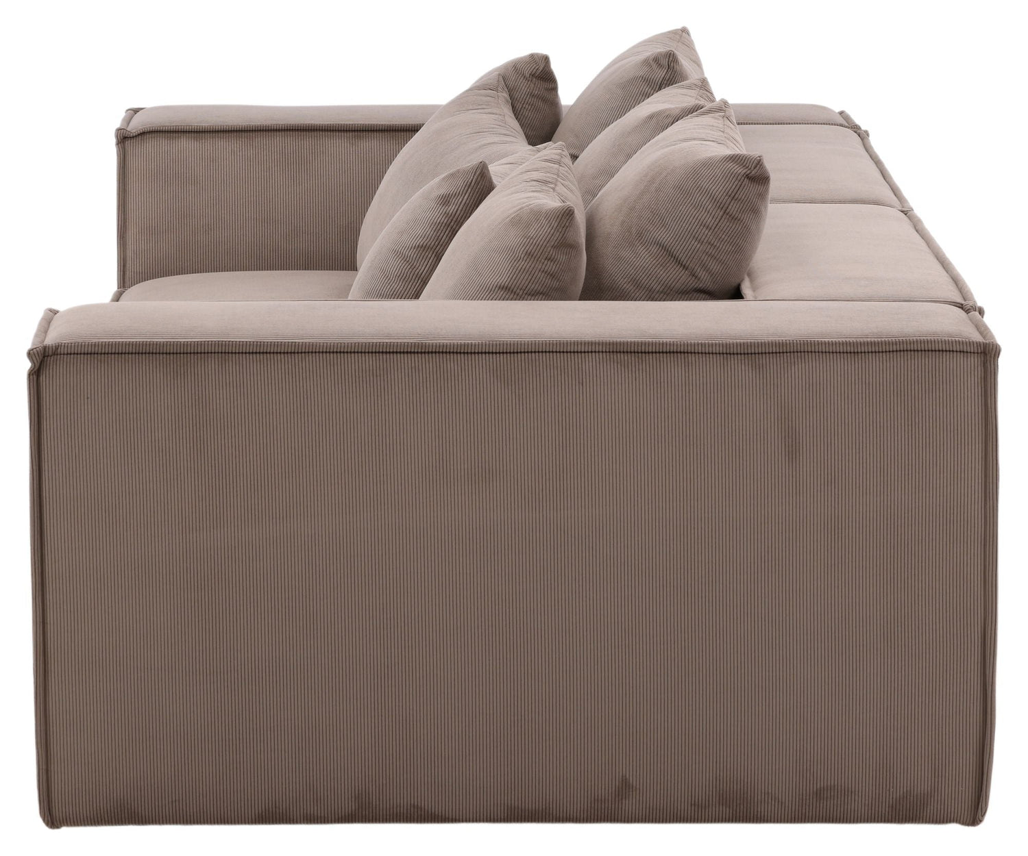 Gillholmen 3-pers sofa - Brun manchester - Unoliving.com