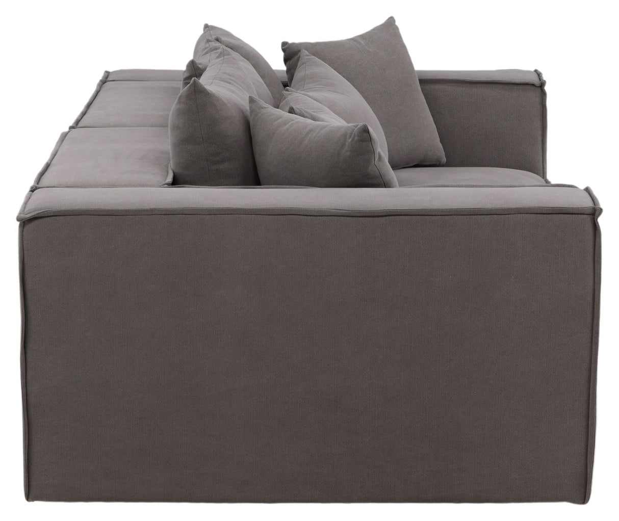 Gillholmen 3-pers sofa - Grå linned - Unoliving.com