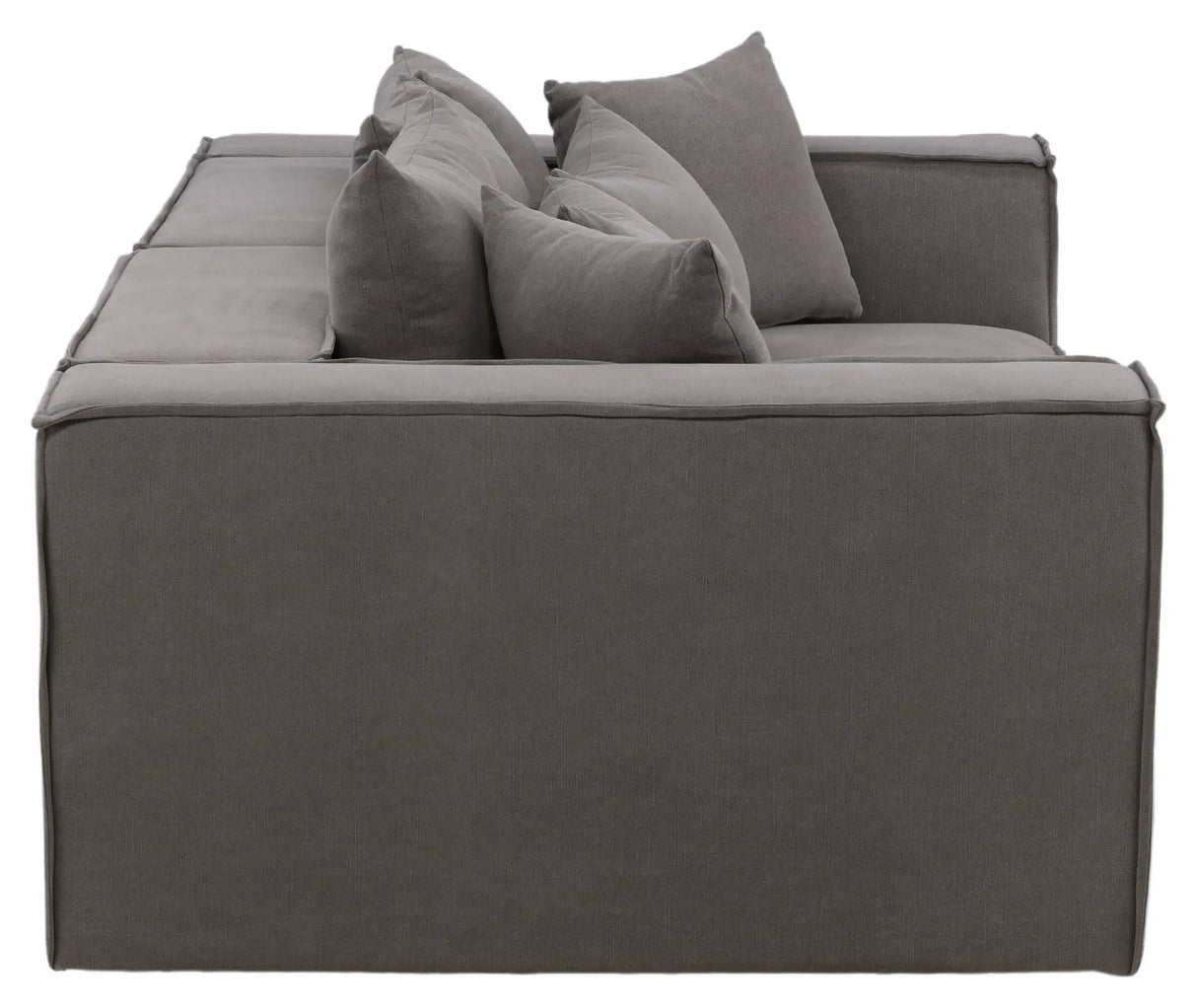 Gillholmen 3-pers sofa - Grå linned - Unoliving.com