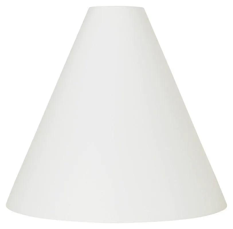 Gine Lampeskærm L, Opal Hvid Glas, Ø35 - Unoliving.com
