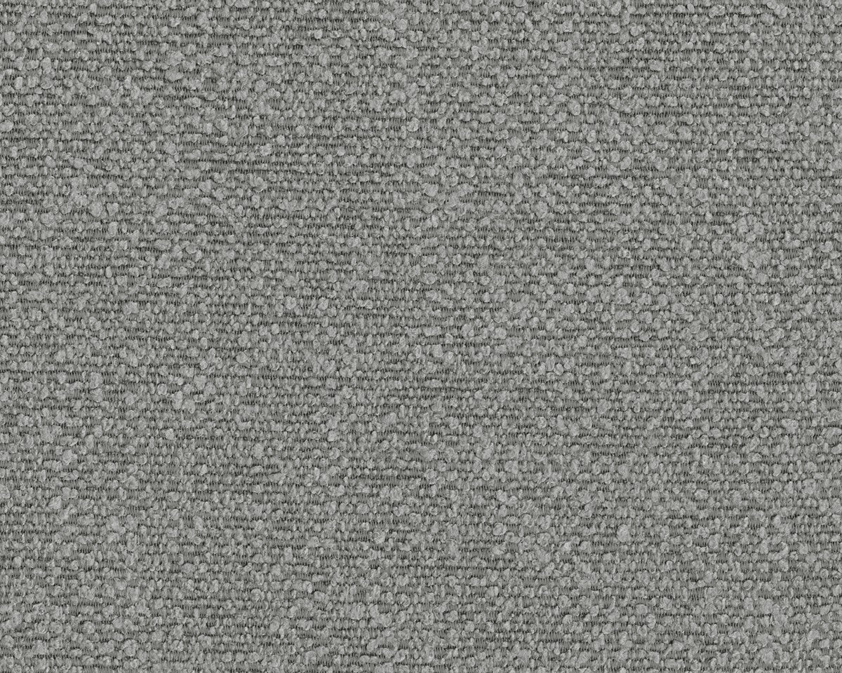 Gran Lænestol, Offwhite Bouclé, mat sort metalben - Unoliving.com