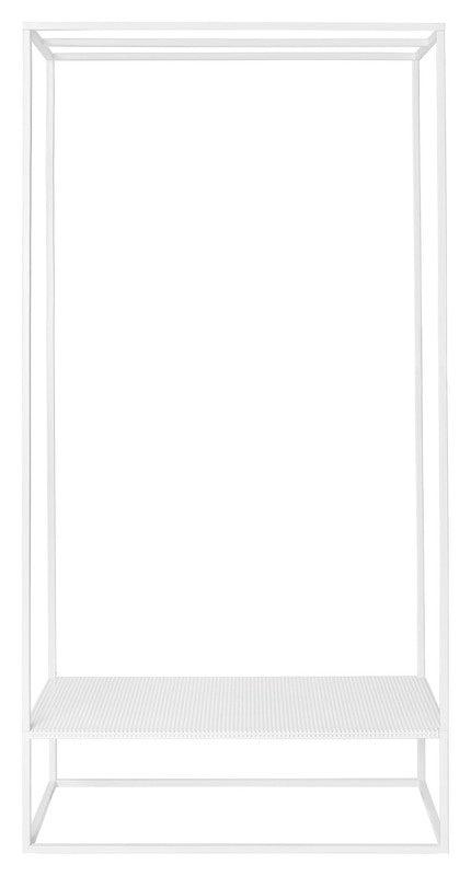 Grid Tøjstativ, hvid stål - Unoliving.com