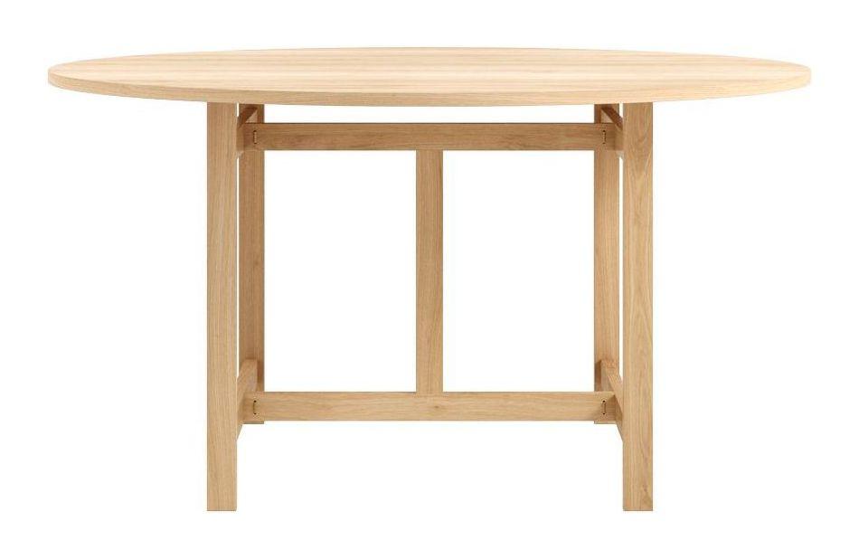 H-frame Spisebord, Ø140, Eg - Unoliving.com