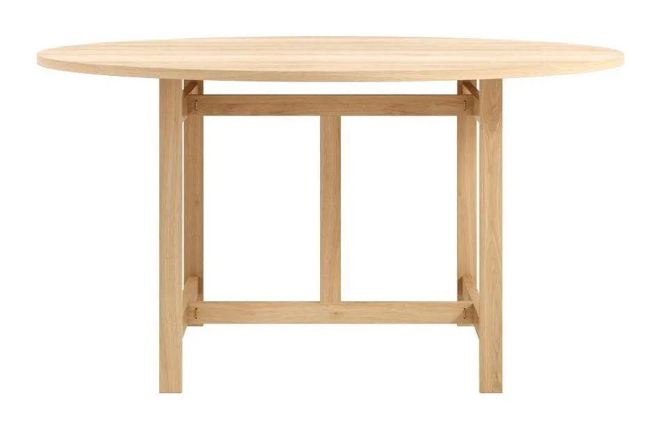 H-frame Spisebord, Ø140, Eg - Unoliving.com