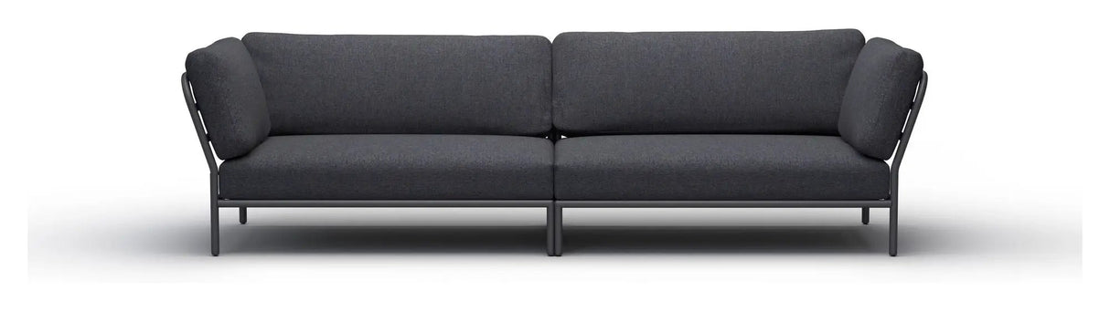HOUE, LEVEL Loungesofa, venstre, Sooty Grey Sunbrella - Unoliving.com